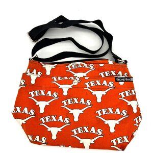 University of Texas Longhorns UT Orange Crossbody Bag Purse By Broad Bay